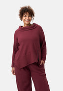 'Vigna' tunique – coton extensible structuré et coupe raffinée