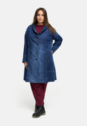 Övergångskappa i premiumdenim 'Indiga'