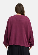 Cardigan – cozy, timeless & with structure details 'Cotona'