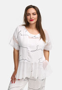 Tunika Kekoo z tiulem 'Serra'