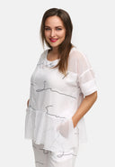 Tunika Kekoo z tiulem 'Serra'