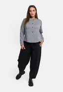 'Juline' Seaicéad Blús – Denim le Síneadh, baininscneach & nua-aimseartha