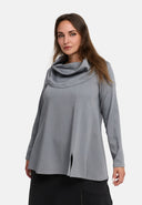 'Juline' Skjorta – Denim med stretch i flytande A-linje