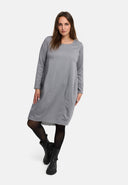 'Juline' kjole – Denim med stretch i O-silhuet