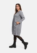 'Juline' kjole – Denim med stretch i O-silhuet