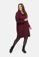 Κομψό φόρεμα από ελαστική βισκόζη 'Floréa'