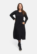 Casual transitional dress made from hemp-cotton mix 'Elure'