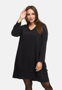 Robe de transition en mélange chanvre-coton 'Elure'