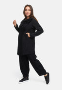 Jacket A-line, Asymmetrical, with Structure Pattern 'Noira'