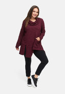 Τουνίκ σε γραμμή Α με γιακά Cowl 'Floréa'