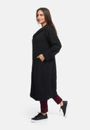 Cappotto di transizione in viscosa elasticizzata strutturata 'Floréa'