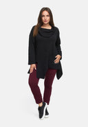 Τουνίκ σε γραμμή Α με γιακά Cowl 'Floréa'