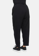 Byxor med knytskärp i hampa-bomullsblandning 'Elure'