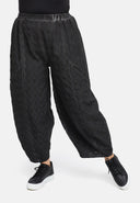 Lekkie spodnie z szeroką nogawką 'Velena'