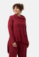 'Amande' Tunic – Asymmetric Cut & Flowing Silhouette