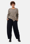 'Sienna' Pantalon - Stretch viscose, forme ballon