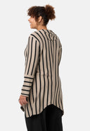 'Sienna' Tunique - Stretch viscose, ourlet en pointes