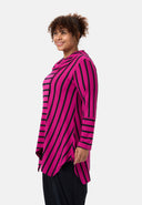 'Sienna' Tunique - Stretch viscose, ourlet en pointes