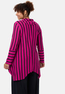 'Sienna' Tunique - Stretch viscose, ourlet en pointes
