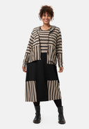 'Sienna' Robe - Effet rayé, élégant-chic