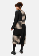 'Sienna' Robe - Effet rayé, élégant-chic