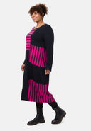 'Sienna' Robe - Effet rayé, élégant-chic