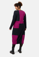 'Sienna' Robe - Effet rayé, élégant-chic