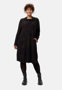 'Ombra' Robe – Col large et silhouette fluide