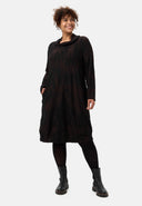 'Ombra' Robe – Col large et silhouette fluide