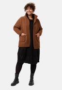 'Ombra' Robe – Col large et silhouette fluide
