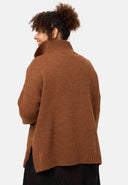 'Vella' Cardigan en maille - Mélange coton avec laine, coupe ample
