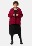 'Vella' Cardigan en maille - Mélange coton avec laine, coupe ample