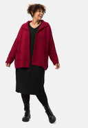 'Vella' Cardigan en maille - Mélange coton avec laine, coupe ample
