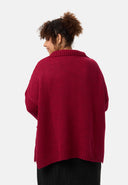 'Vella' Cardigan en maille - Mélange coton avec laine, coupe ample