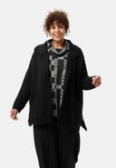'Vella' Cardigan en maille - Mélange coton avec laine, coupe ample