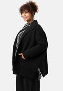 'Vella' Cardigan en maille - Mélange coton avec laine, coupe ample