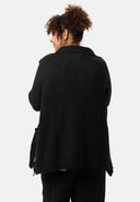 'Vella' Cardigan en maille - Mélange coton avec laine, coupe ample