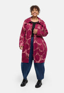 Manteau « Oria » – stretch coton, longueur genou