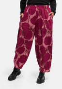 Pantalon "Oria" – stretch coton, coupe ballon