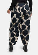 Pantalon "Oria" – stretch coton, coupe ballon