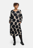 «Oria» robe – stretch coton, coupe trapèze