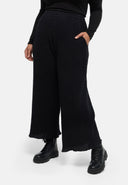 Pantalon « Marella » – mélange coton, coupe large