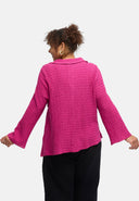 Chemisier «Marella» – mélange coton, tissu structuré