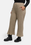 Pantalon « Marella » – mélange coton, coupe large