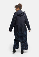 Manteau « Nila » – Denim foncé, capuche