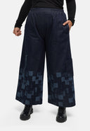 Pantalon « Nila » – Denim foncé, forme ballon