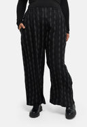 Pantalon « Verona » – mélange de coton, coupe palazzo