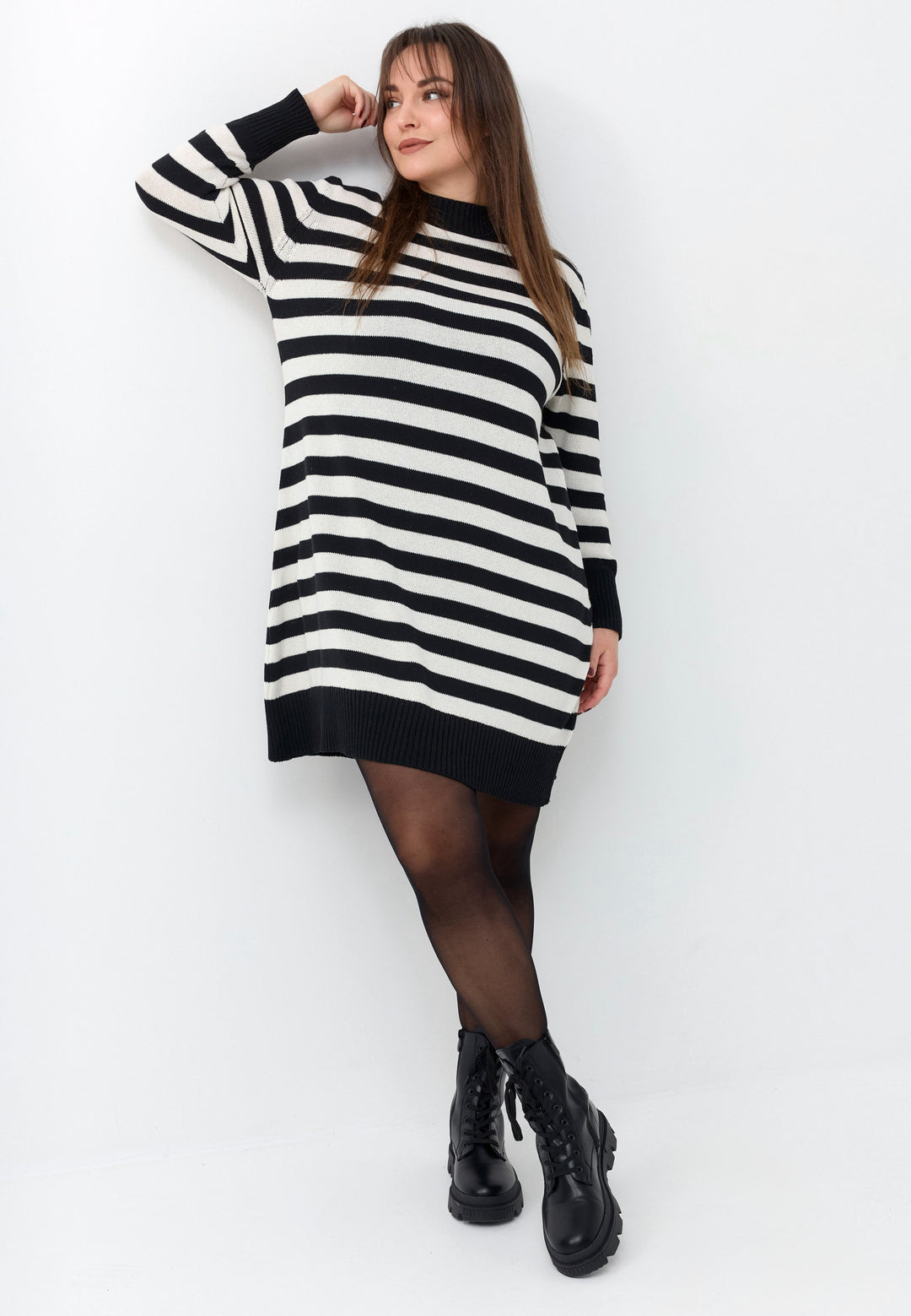 Kekoo Knitted Dress 'Pure'