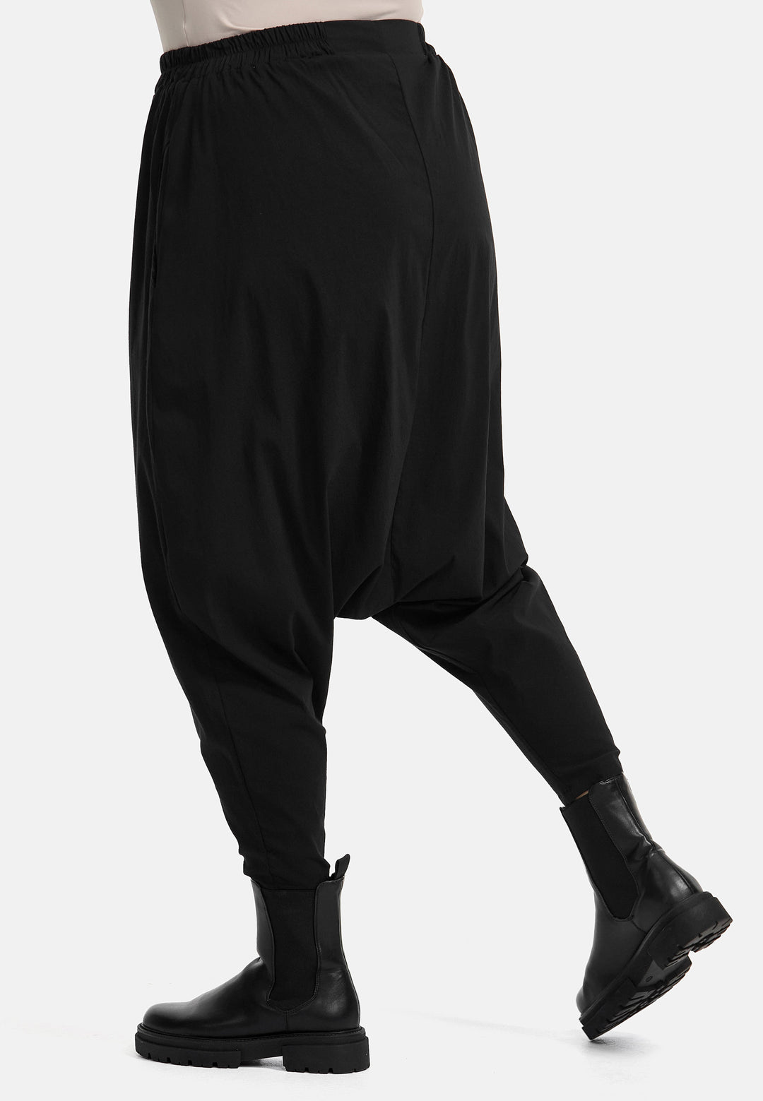 Kekoo Pantalon harem 'Luxe Noir' 