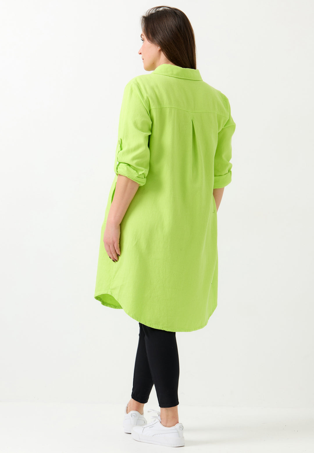 Kekoo Blouse Dress 'Verde'